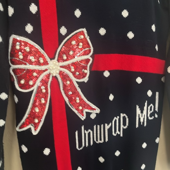 Ugly Christmas Sweater Dress- Small - Picture 3 of 4